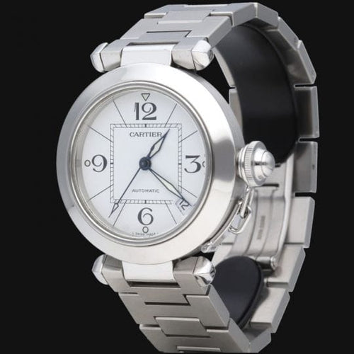 Montre Cartier Pasha C - Montre en acier 58 Facettes MT46750