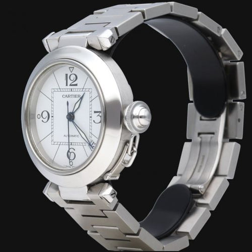 Montre Cartier Pasha C - Montre en acier 58 Facettes MT46750