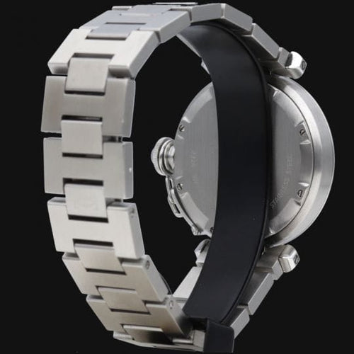 Montre Cartier Pasha C - Montre en acier 58 Facettes MT46750