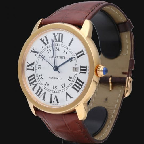 Montre Cartier Ronde Solo - Montre en acier 58 Facettes MT46793