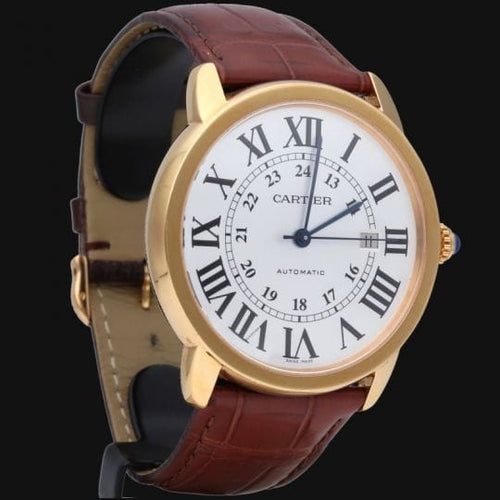 Montre Cartier Ronde Solo - Montre en acier 58 Facettes MT46793
