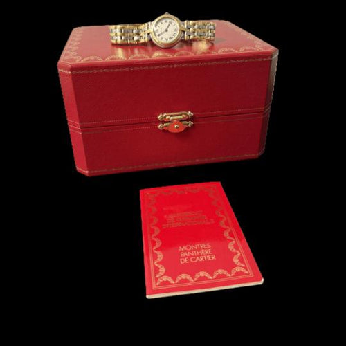 Montre Cartier Panthère - Montre PM en or jaune et acier 58 Facettes MT46802