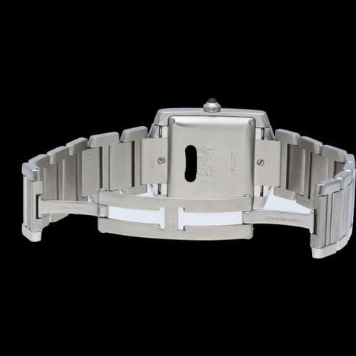 Montre Cartier Tank Française - Montre en acier 58 Facettes MT45215