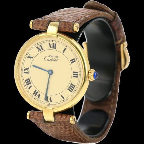 Montre Cartier Must de Cartier - Montre en vermeil 58 Facettes MT46878