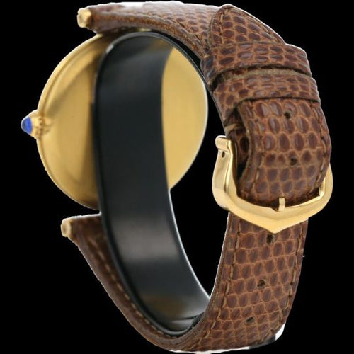 Montre Cartier Must de Cartier - Montre en vermeil 58 Facettes MT46878