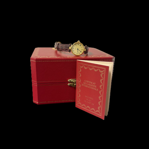 Montre Cartier Must de Cartier - Montre en vermeil 58 Facettes MT46881