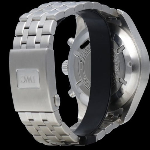 Montre IWC Pilot - Montre chronographe en acier 58 Facettes MT46867