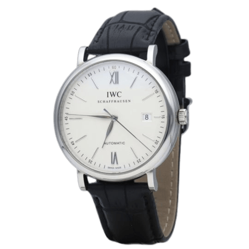Montre IWC Portofino - Montre automatique en acier 58 Facettes MT46864