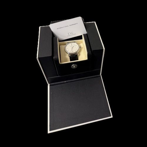 Montre IWC Portofino - Montre automatique en acier 58 Facettes MT46864