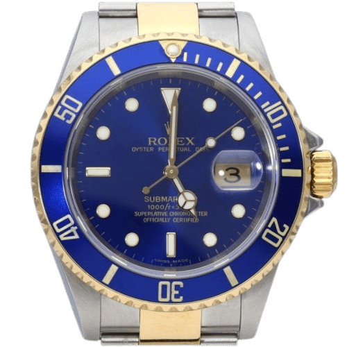 Rolex Submariner Date - Montre en or jaune et acier