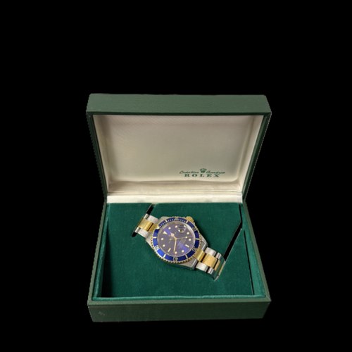 Montre Rolex Submariner Date - Montre en or jaune et acier 58 Facettes MT46875