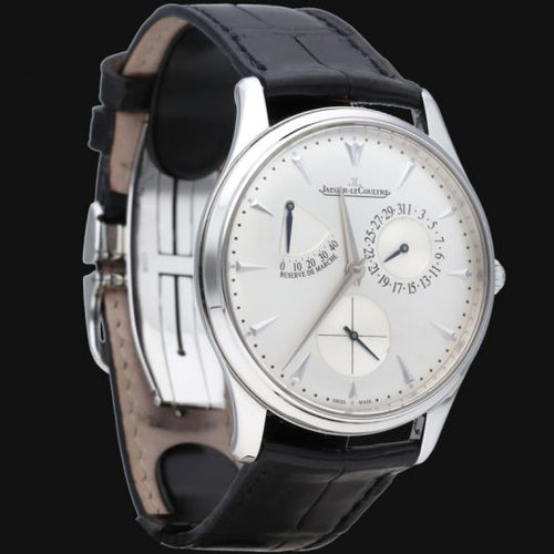 Montre Jaeger-LeCoultre - Montre Ultra Thin Power Reserve en acier 58 Facettes MT46845