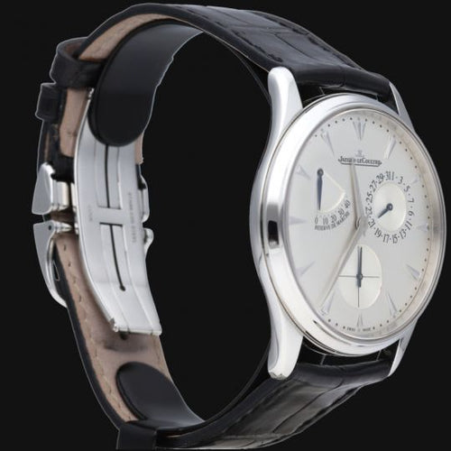 Montre Jaeger-LeCoultre - Montre Ultra Thin Power Reserve en acier 58 Facettes MT46845