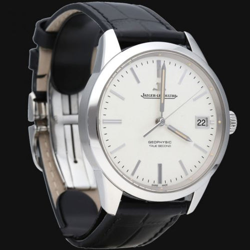 Montre Jaeger-LeCoultre Geophysic True Second - Montre en acier 58 Facettes MT46848