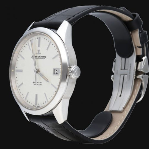 Montre Jaeger-LeCoultre Geophysic True Second - Montre en acier 58 Facettes MT46848