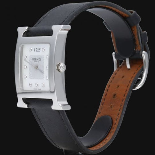Montre Hermès Heure H - Montre en acier 58 Facettes MT46104