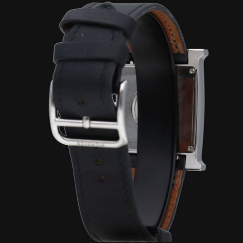 Montre Hermès Heure H - Montre en acier 58 Facettes MT46104