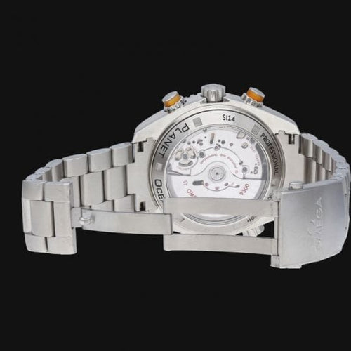 Montre Omega Seamaster Planet Ocean Co-Axial - Montre en acier 58 Facettes MT46727