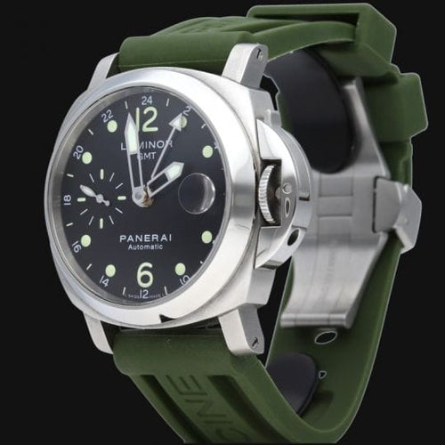 Montre Panerai Luminor GMT - Montre en acier 58 Facettes MT45820