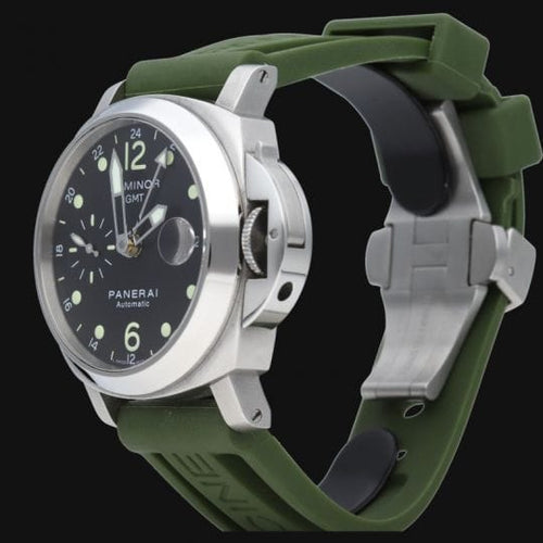 Montre Panerai Luminor GMT - Montre en acier 58 Facettes MT45820