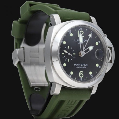 Montre Panerai Luminor GMT - Montre en acier 58 Facettes MT45820