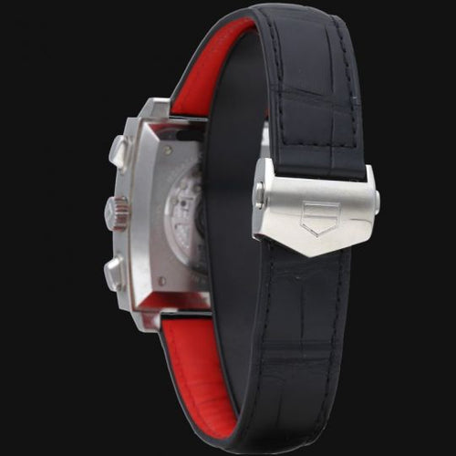 Montre TAG Heuer Monaco - Montre Chronograph Calibre 12 en acier 58 Facettes MT46495