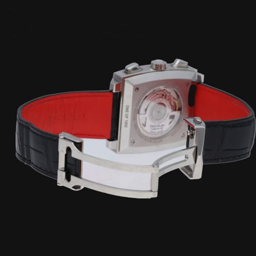 Montre TAG Heuer Monaco - Montre Chronograph Calibre 12 en acier 58 Facettes MT46495