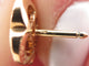 Boucles d'oreilles Van Cleef & Arpels Pure Alhambra - Boucles d'oreilles en or jaune 58 Facettes 273334