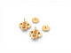 Boucles d'oreilles Van Cleef & Arpels Pure Alhambra - Boucles d'oreilles en or jaune 58 Facettes 273334