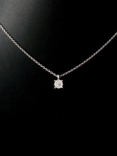 Collier Collier en or blanc 18K et diamants 58 Facettes 270