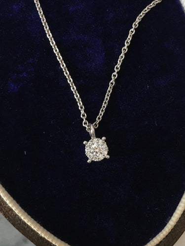 Collier Collier en or blanc 18K et diamants 58 Facettes 270