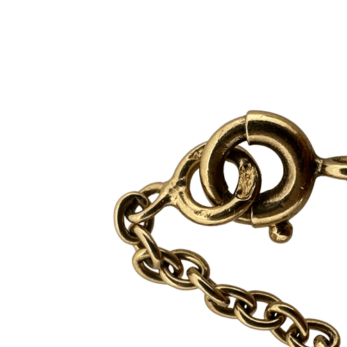 Collier Van Cleef & Arpels - Collier pendentif en or jaune, diamants et onyx 58 Facettes 50225