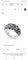 Bague 57 Bague pavée de saphirs en or 750 58 Facettes Bague guimel pavee de saphirs