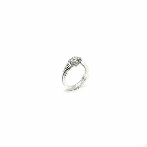 Bague 52 Alain Roure - Bague en or blanc et diamants 58 Facettes Z15B51795