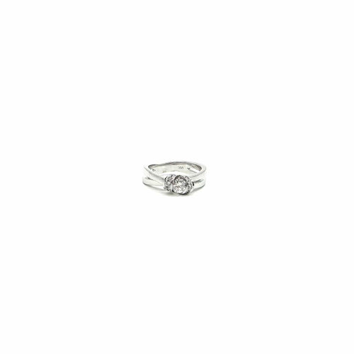 Bague 52 Alain Roure - Bague en or blanc et diamants 58 Facettes Z15B51795