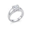 Bague 50 Solitaire - Bague en or blanc et diamant 1,15 ct 58 Facettes Solitaire or 750 et diamant 1.10 carats