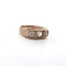 Bague 56 Bague en or jaune 14 ct et diamants 58 Facettes 1994 A 166/26