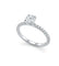 Bague Solitaire - Bague en or blanc et diamants 58 Facettes Solitaire F 0.64 carat