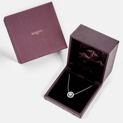 Collier Boucheron Ava - Collier en or blanc et diamants 58 Facettes 298