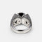 Bague 54 Chopard - Bague cocktail en or blanc et diamants noirs 58 Facettes 246