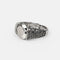 Bague 54 Chopard - Bague cocktail en or blanc et diamants noirs 58 Facettes 246