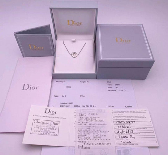 Bracelet Dior Rose des Vents - Bracelet en or blanc, diamant et nacre 58 Facettes jnci50