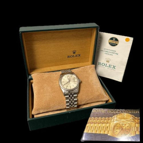 Montre Rolex Datejust 36 - Montre en acier et or blanc 58 Facettes MT46906