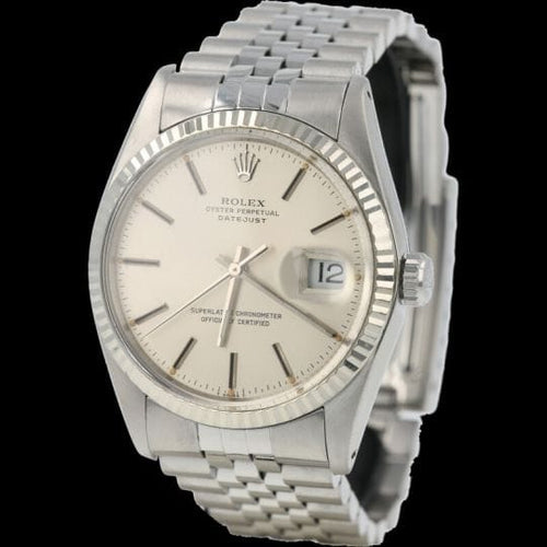 Montre Rolex Datejust 36 - Montre en acier et or blanc 58 Facettes MT46906