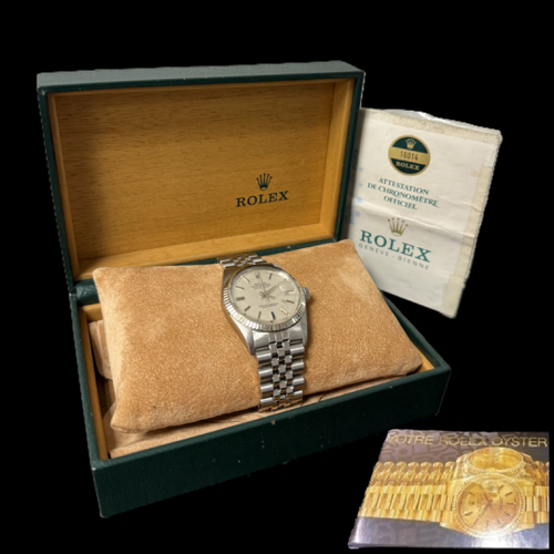 Montre Rolex Datejust - Montre 36 mm en acier et or blanc 58 Facettes MT46932