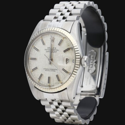 Montre Rolex Datejust - Montre 36 mm en acier et or blanc 58 Facettes MT46932