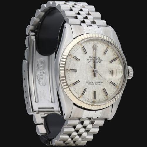 Montre Rolex Datejust - Montre 36 mm en acier et or blanc 58 Facettes MT46932