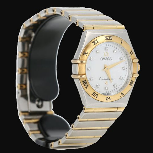 Montre Omega Constellation - Montre femme en or jaune et acier 58 Facettes MT46713