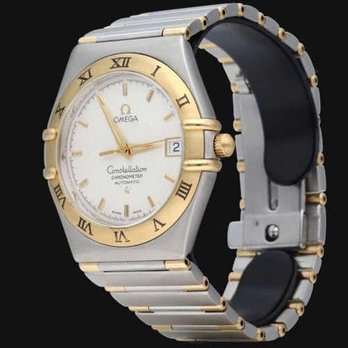 Montre Omega Constellation - Montre 35 mm en or jaune et acier 58 Facettes MT45528