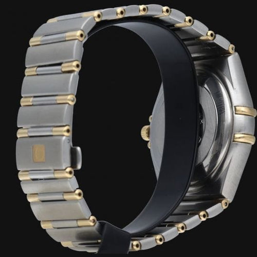 Montre Omega Constellation - Montre 35 mm en or jaune et acier 58 Facettes MT45528